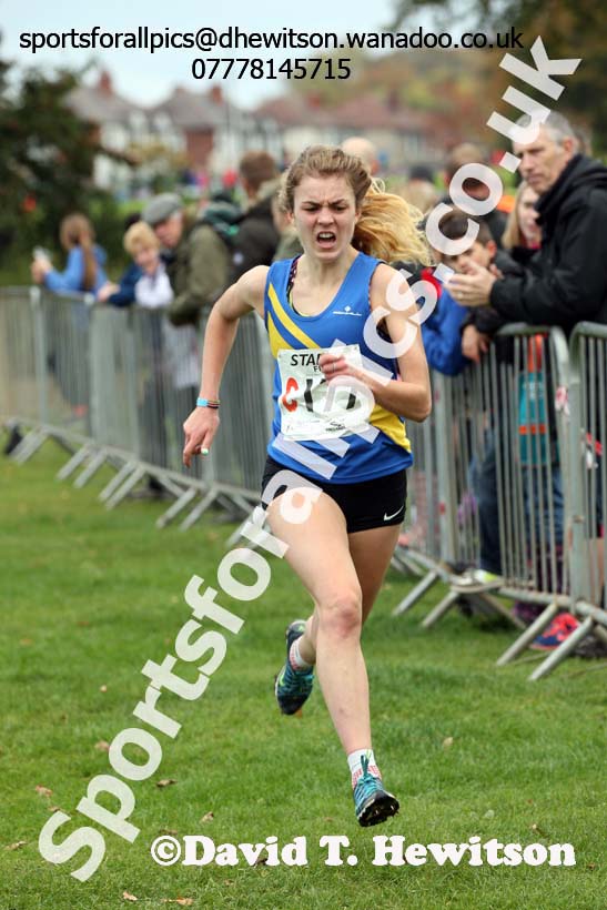 Senior womens Northern Cross Country Relays, Graves Park, Sheffield. Photo: David T. Hewitson/Sports for All Pics